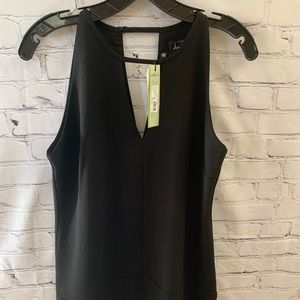 Sam Edelman Women’s Sleeveless Crepe V-neck dress